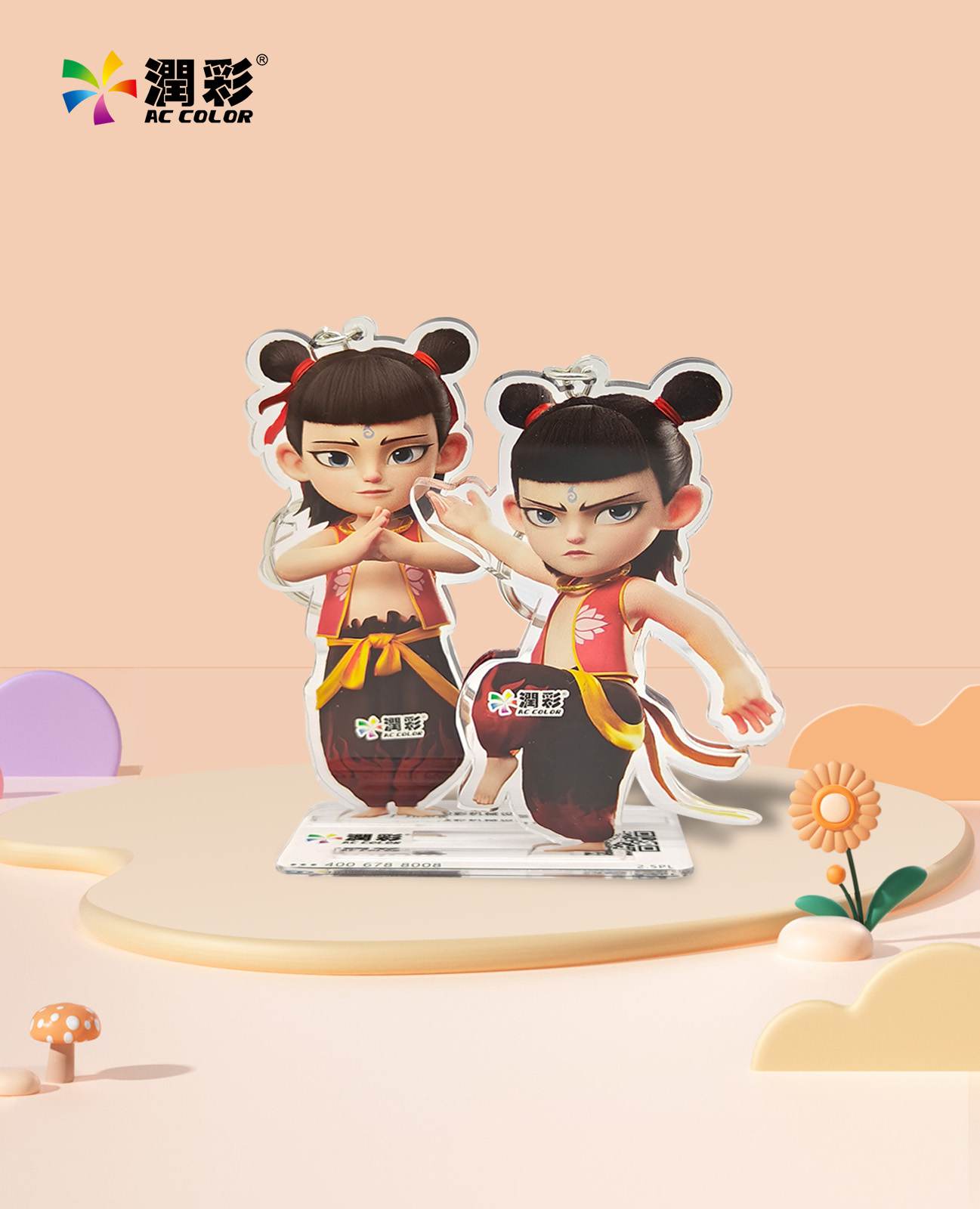 視覺定位UV平板打印機打印效果